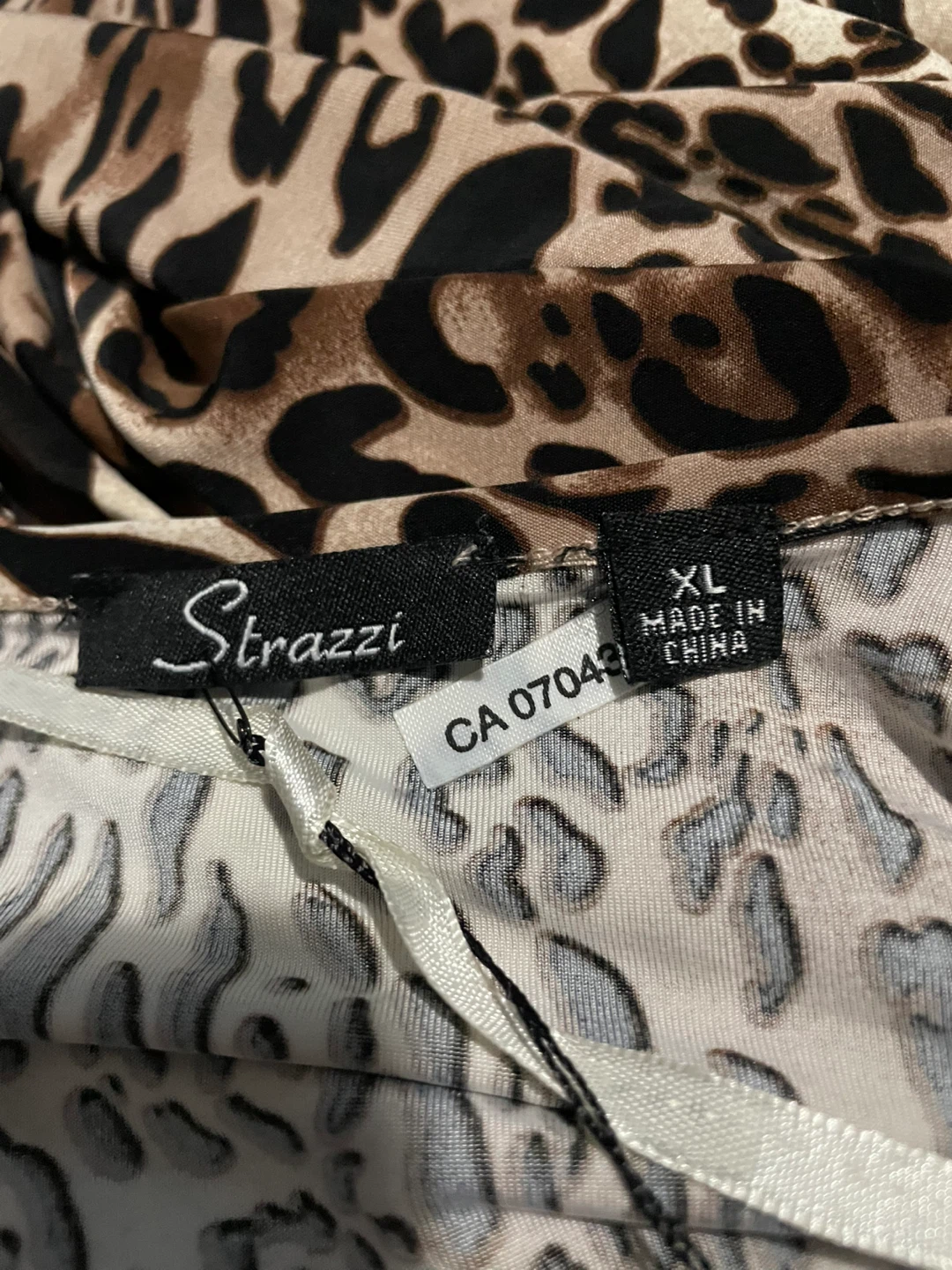 Strazzi Leopard Print Kimono Cardigan - XL - photo 3
