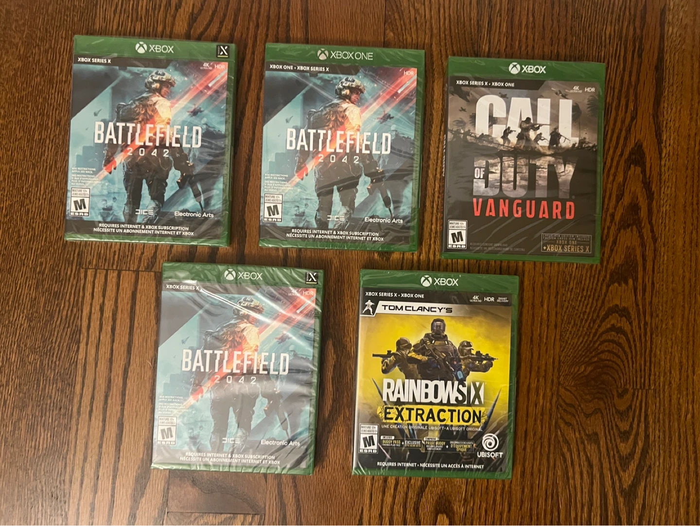 XBOX GAMES new sealed