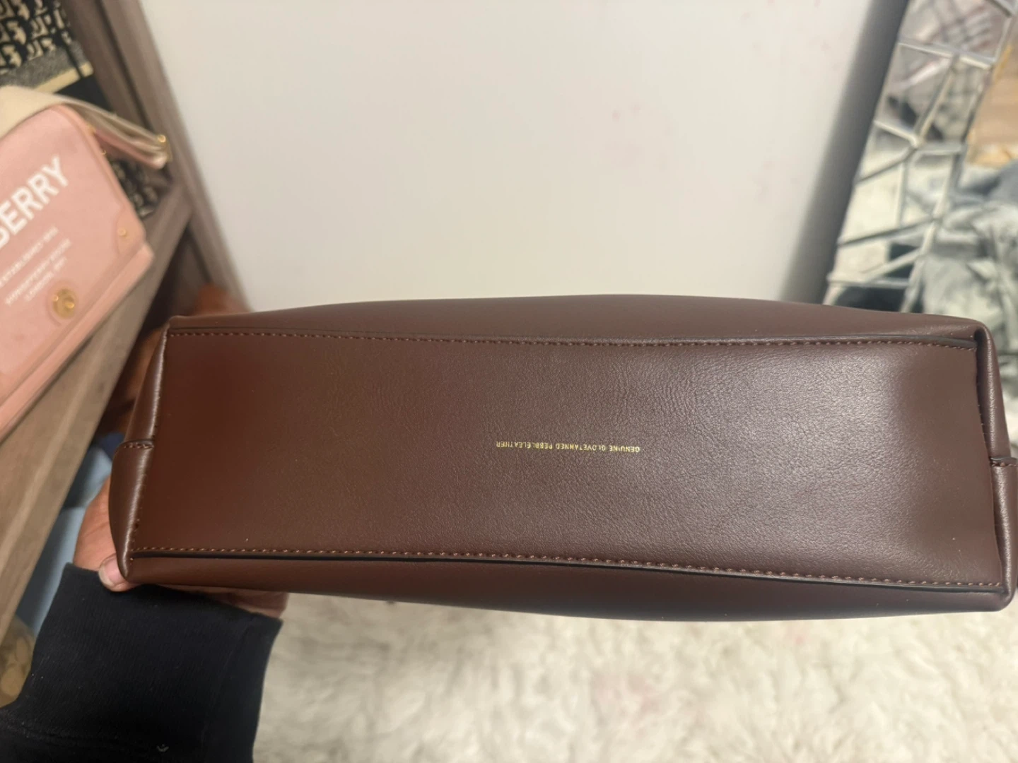 Coach New York Brown Leather Shoulder Bag - photo 5