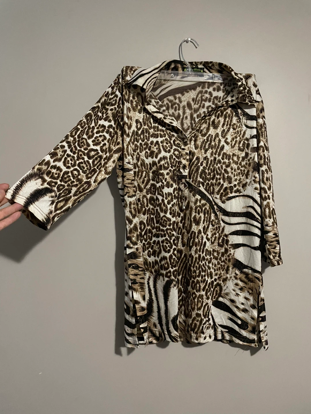 Women's Animal Print Shirt - photo 2