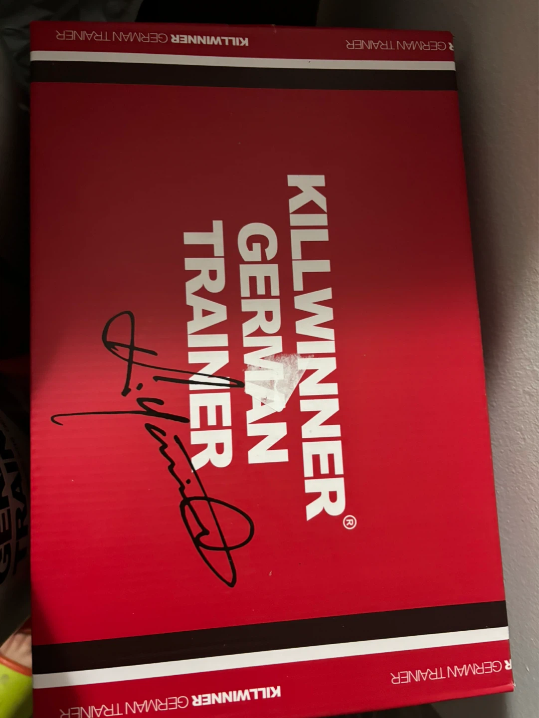 KILLWINNER Retro Training Sneaker - Red Velvet