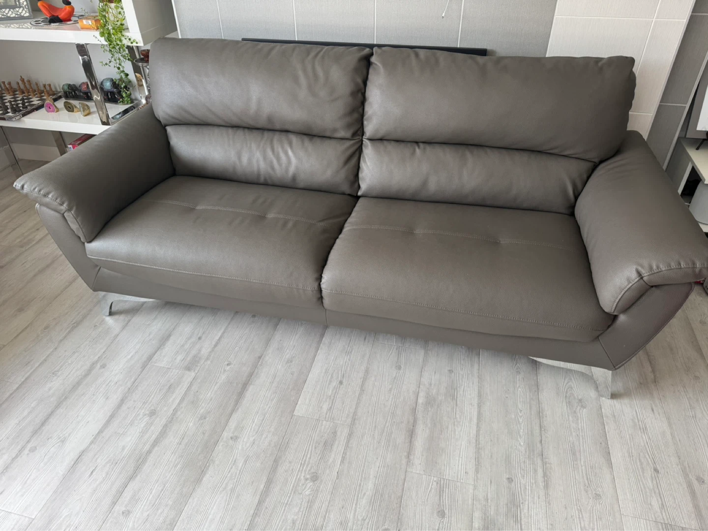 Grey 2-Seater Sofa - photo 3