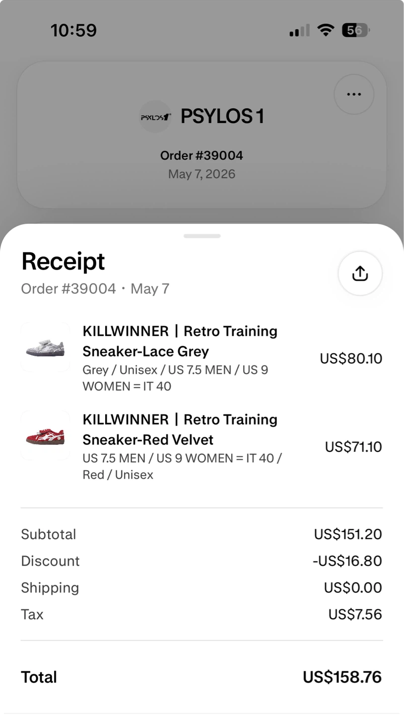 KILLWINNER Retro Training Sneaker - Red Velvet - photo 4