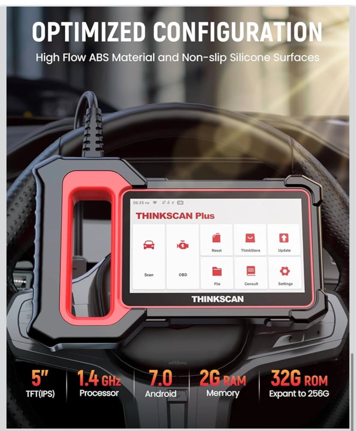 THINKCAR THINKSCAN Plus S7 OBD2 Scanner - photo 4