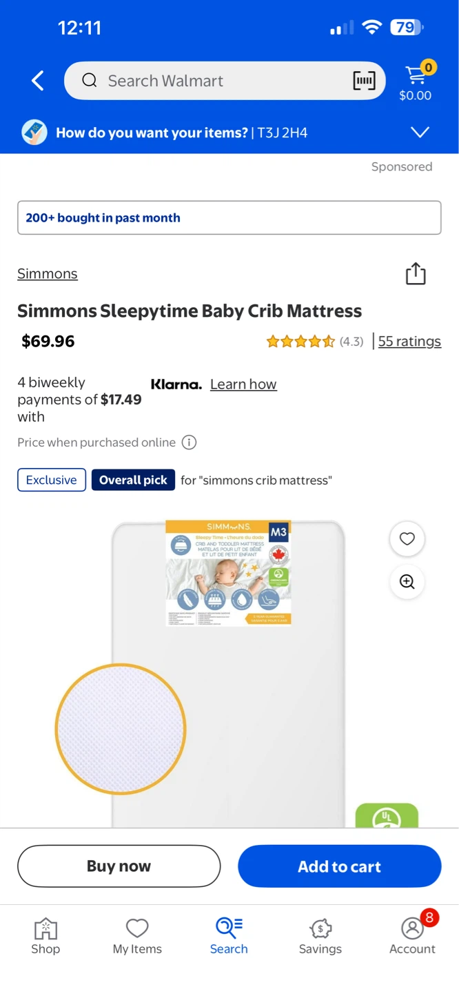 White Baby Crib