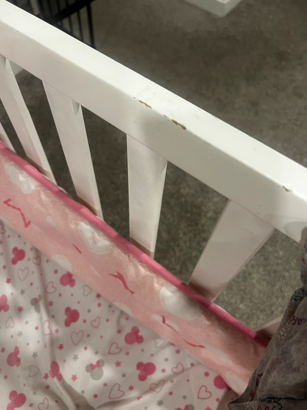 White Baby Crib - photo 5
