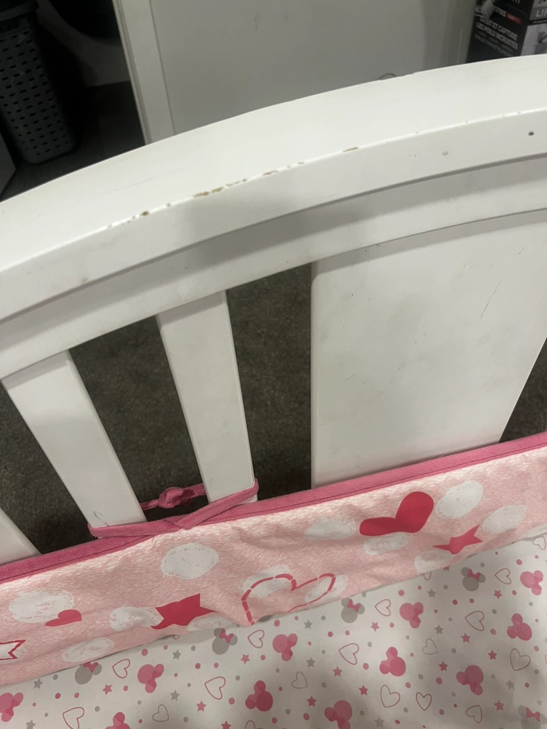 White Baby Crib - photo 4