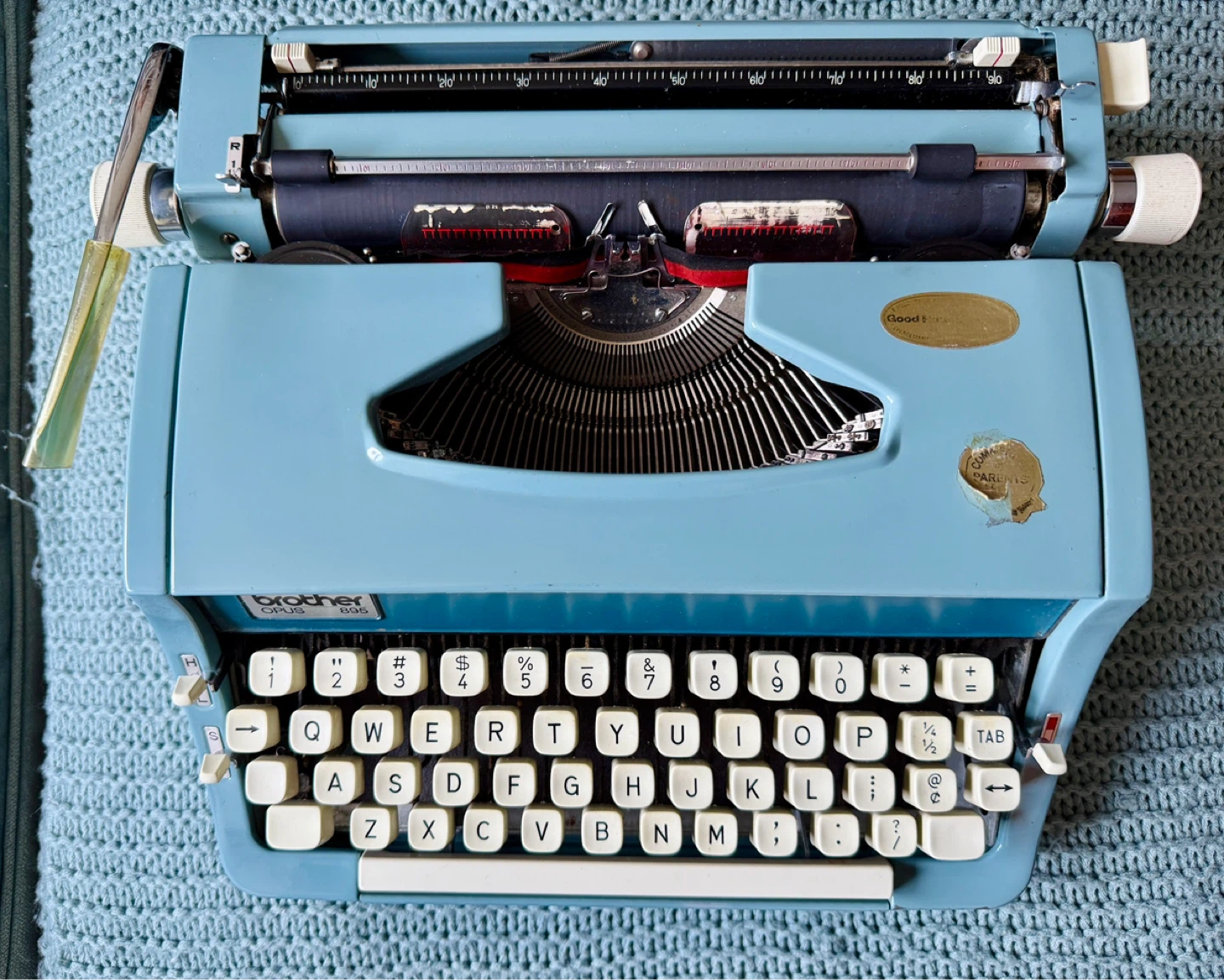 Brother Opus 895 Typewriter & Case