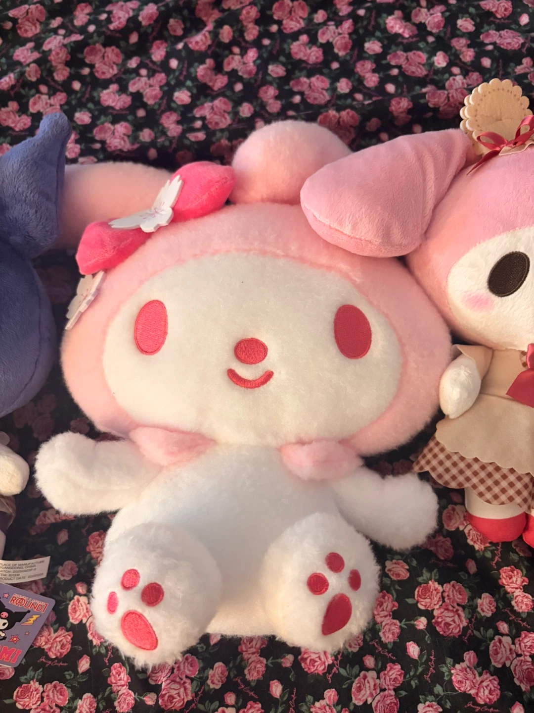 Sanrio My Melody and Kuromi Plush Dolls - photo 2