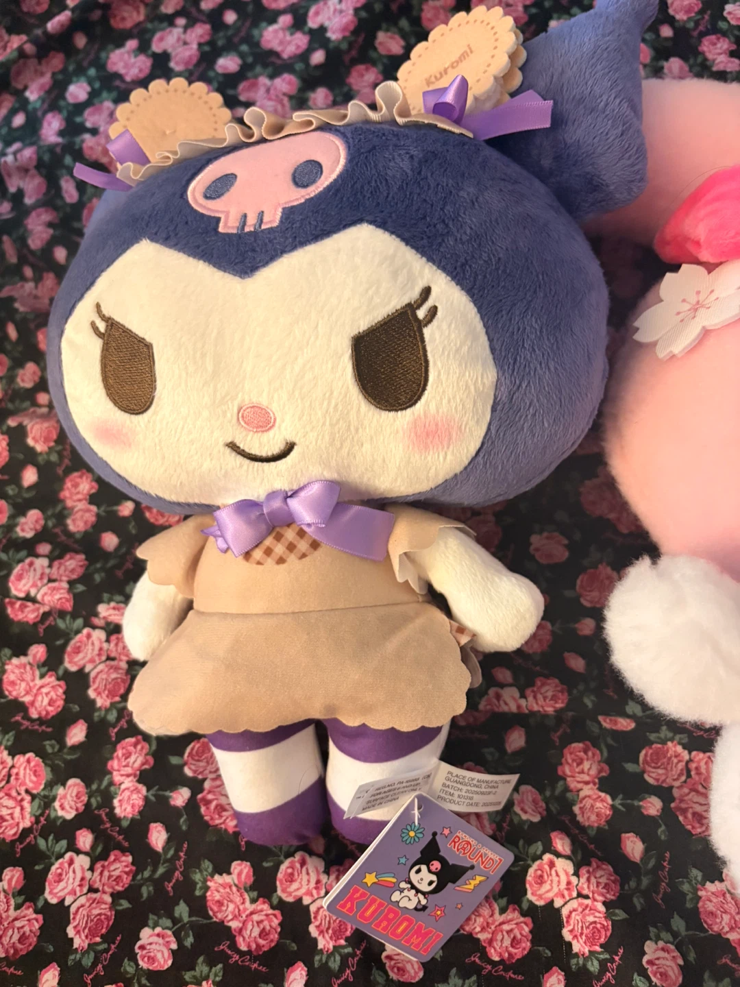 Sanrio My Melody and Kuromi Plush Dolls - photo 3