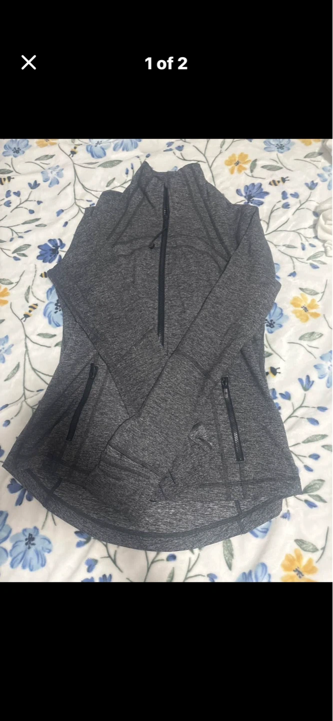 Lululemon Grey Zip-Up Jacket - photo 2
