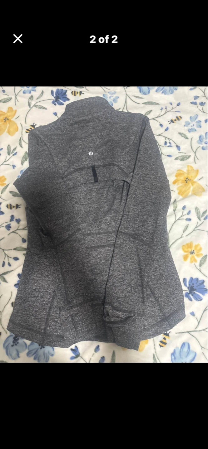 Lululemon Grey Zip-Up Jacket