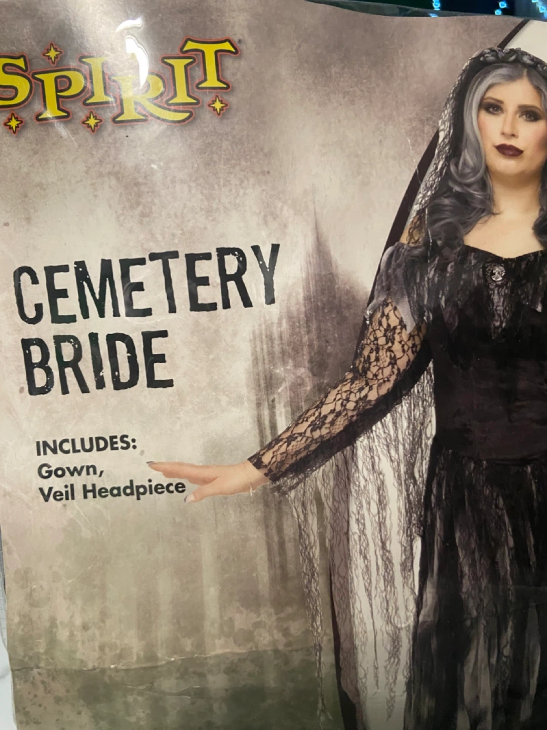 Spirit Halloween Cemetery Bride Costume Plus Size 1X-20 - photo 2