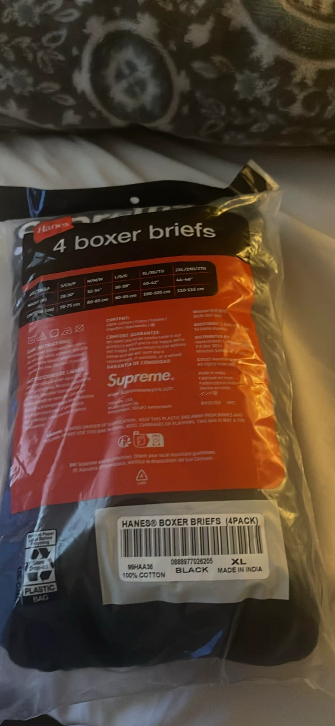 Hanes Supreme Boxer Briefs 4 Pack XL - photo 2