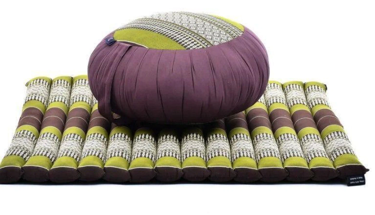 Thai Kapok Floor Pillow and Mat Set