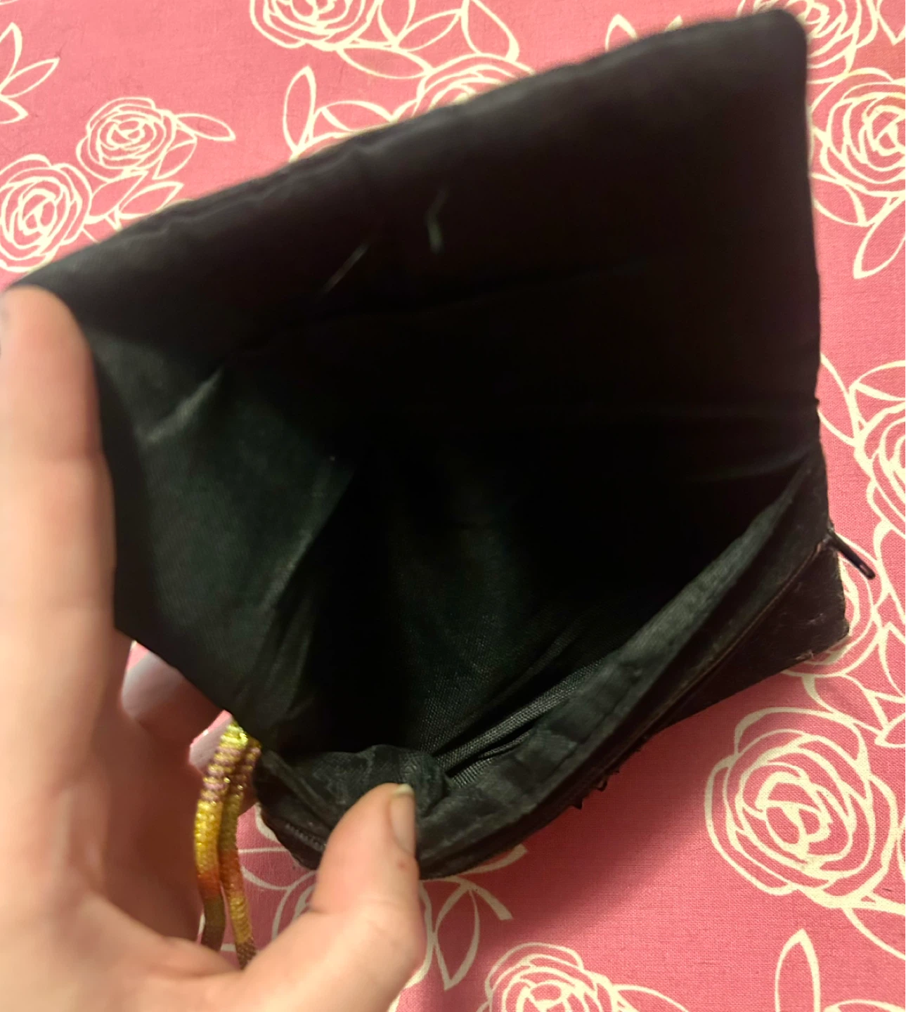 Antique Zardozi Embroidered Velvet Wristlet - photo 5