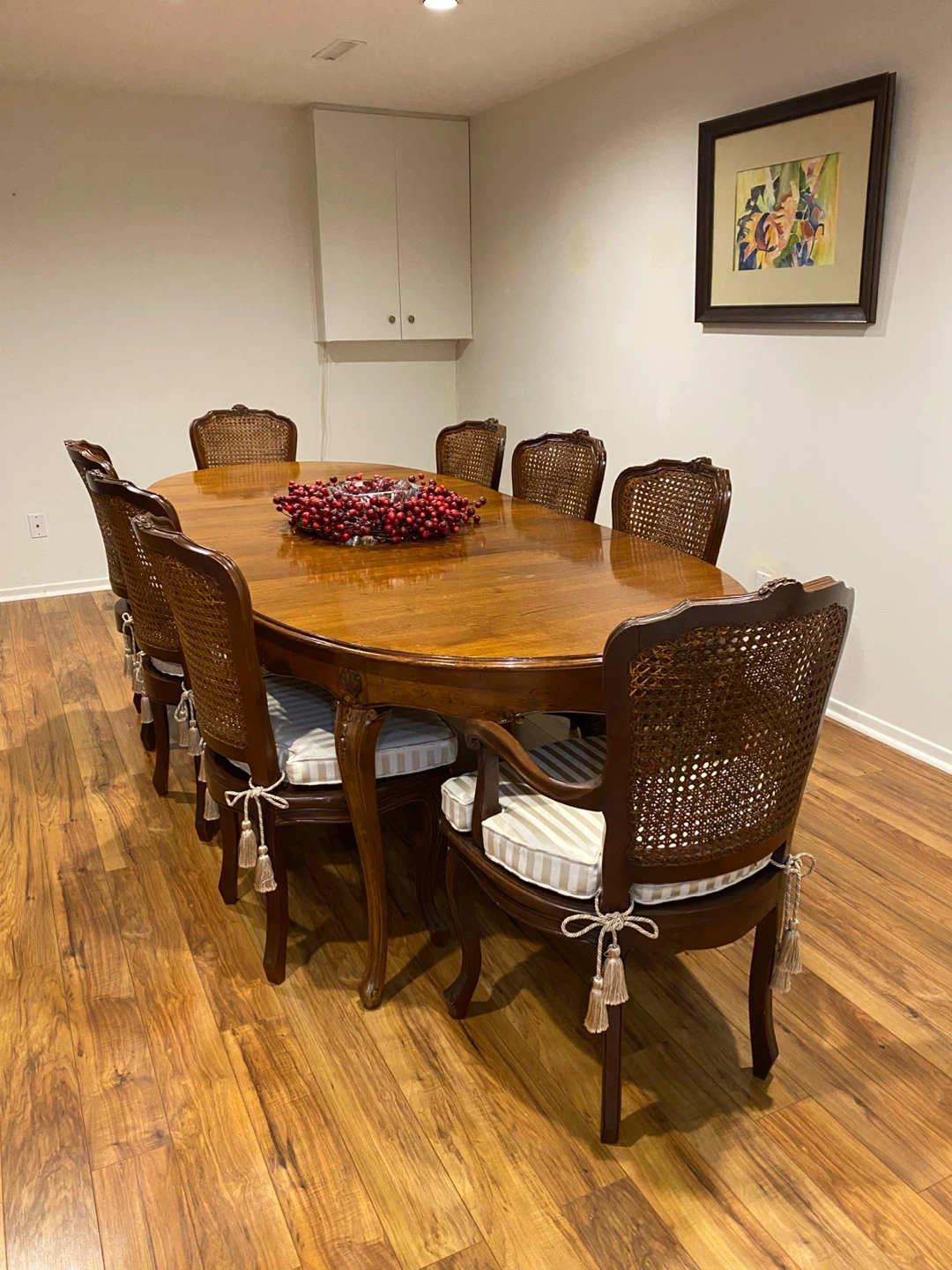 Oval Dining Table with 8 Chairs - photo 3