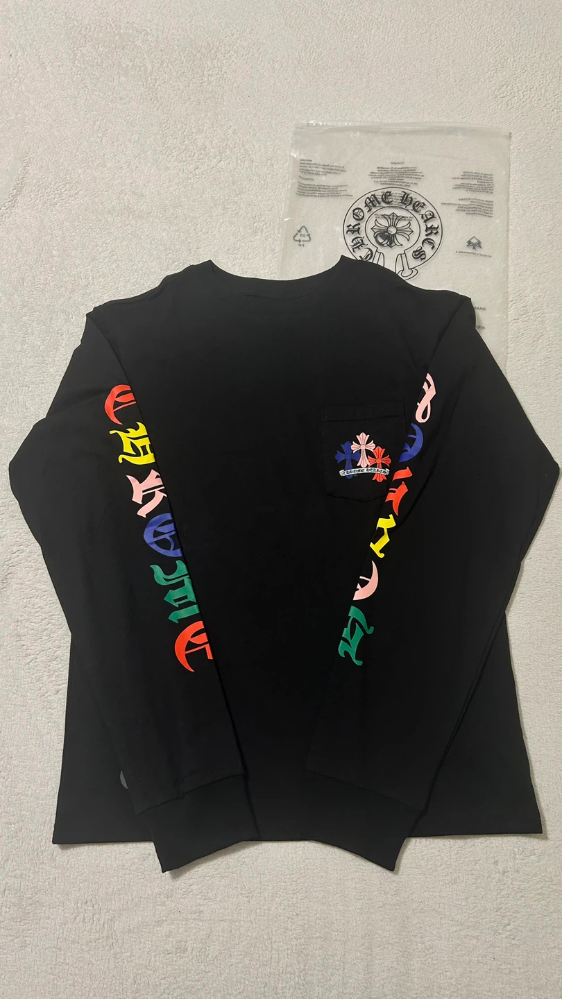 Chrome Hearts Black Multicolour Long Sleeve Shirt