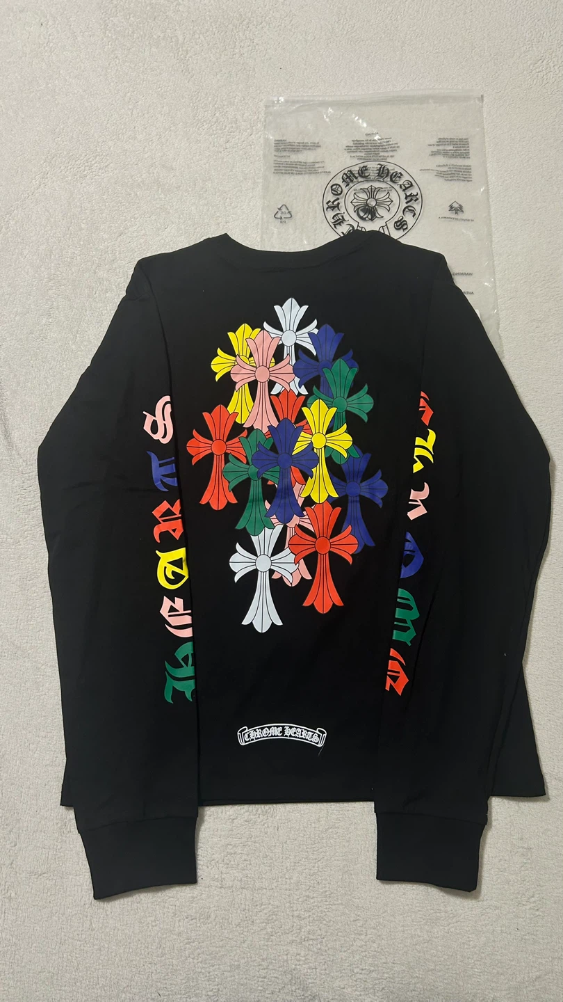 Chrome Hearts Black Multicolour Long Sleeve Shirt - photo 4