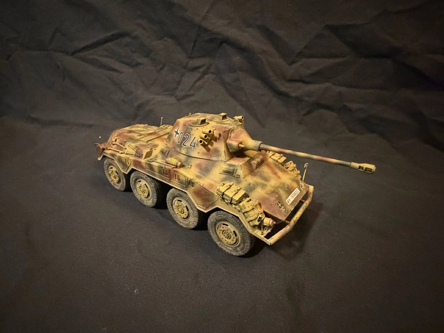 Sd.Kfz 234/2 1/35 Assembled and painted - photo 2