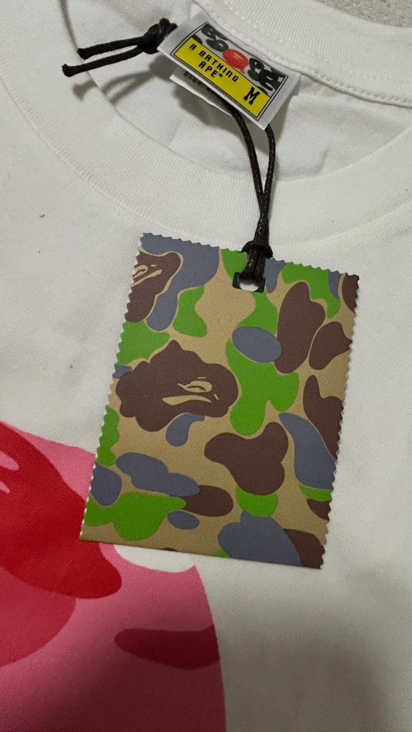 Bape Pink Camo T-Shirt - photo 4