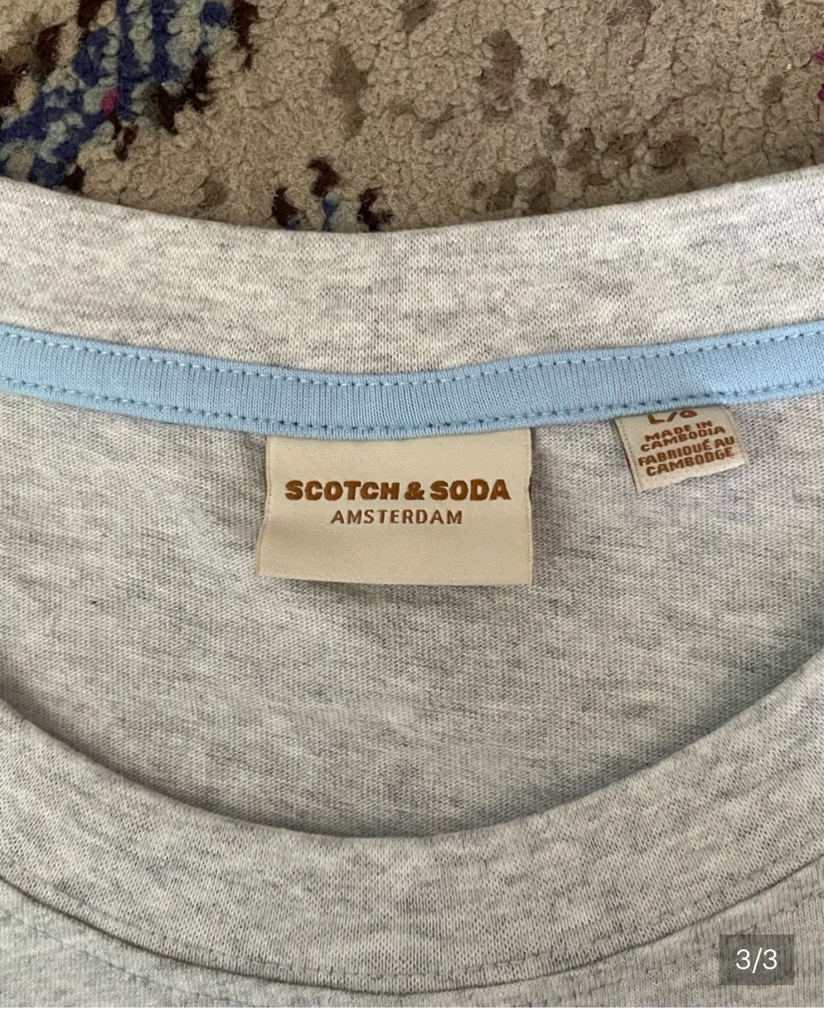Scotch & Soda Tokyo T-Shirt - Grey - Size L - photo 3