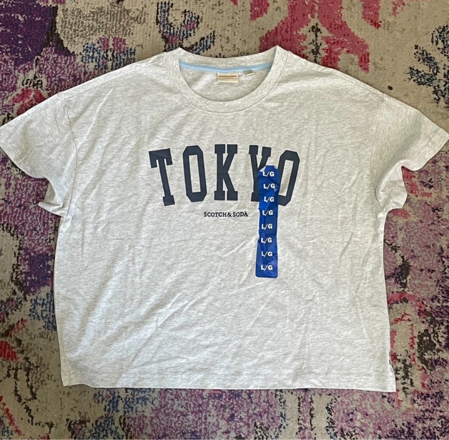 Scotch & Soda Tokyo T-Shirt - Grey - Size L