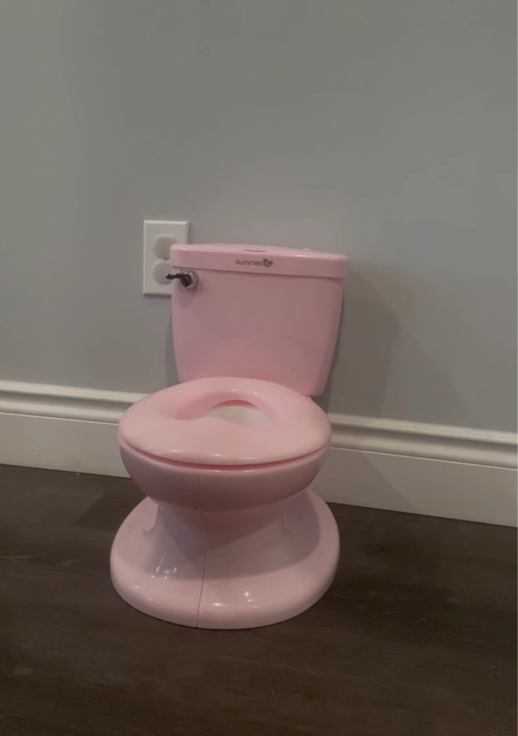 Summer Pink Potty Training Toilet