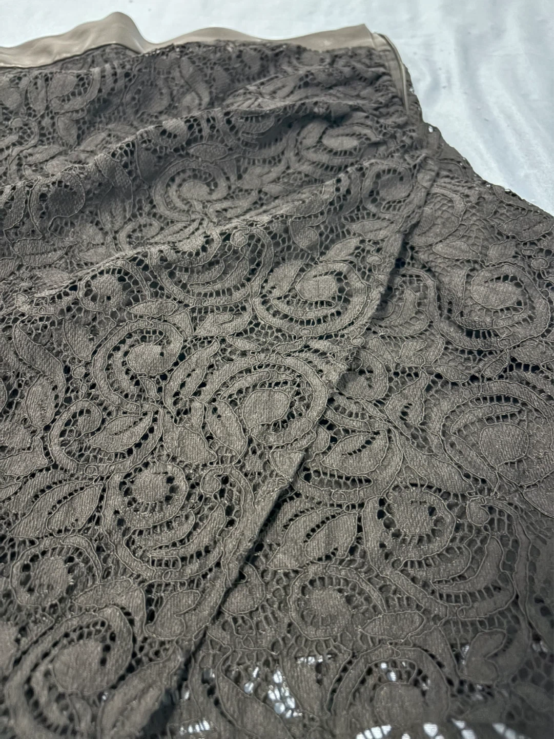 ZARA Black Lace Skirt - photo 2