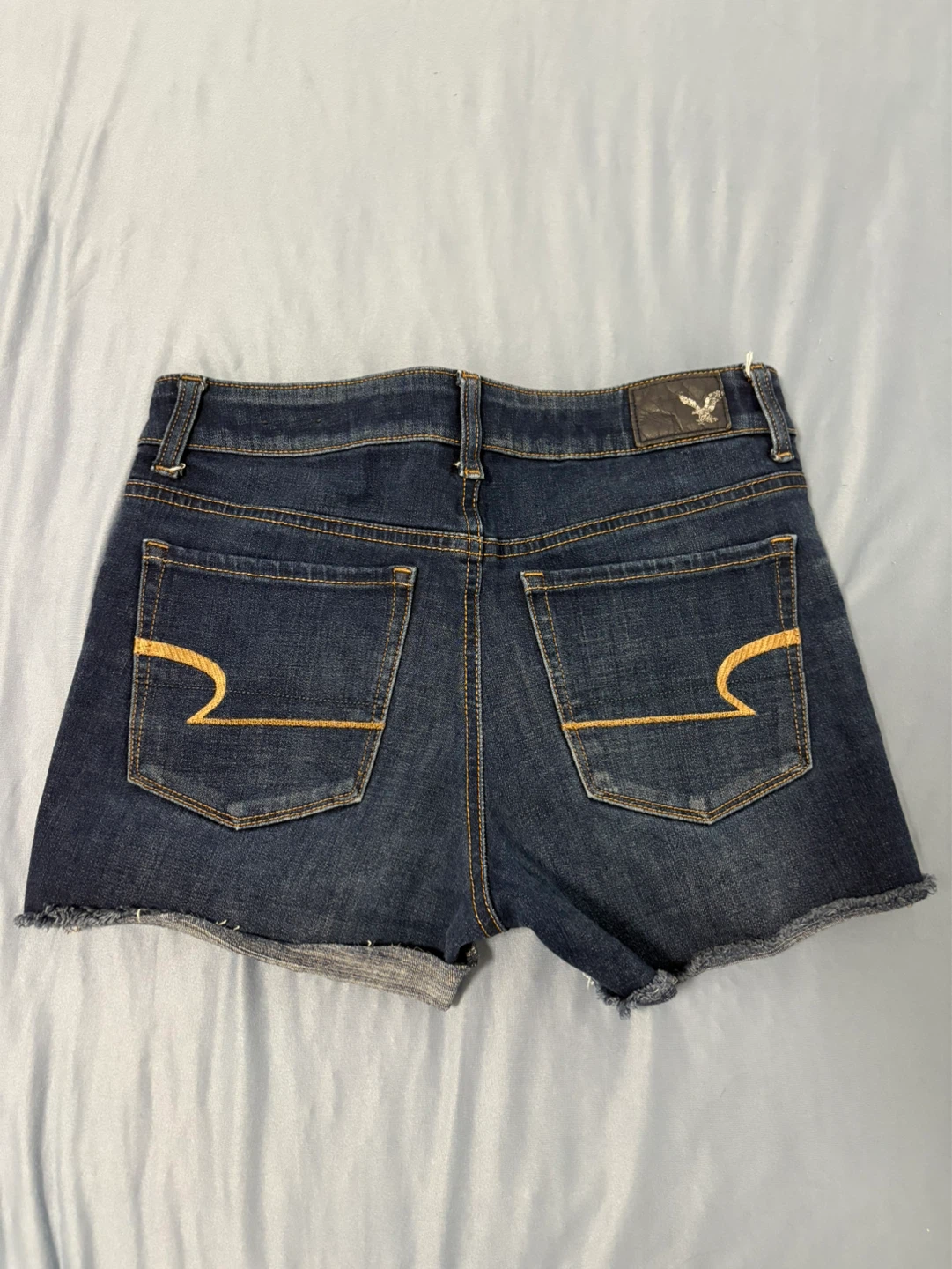 American Eagle Outfitters Hi-Rise Shortie Jean Shorts - photo 4