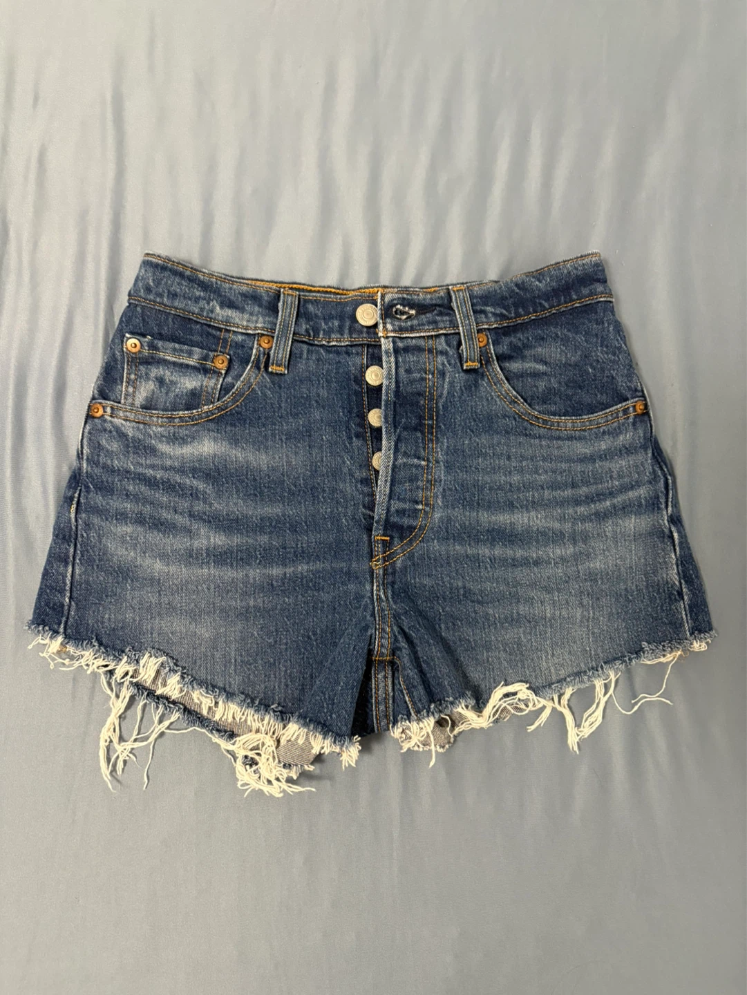 Levi's 501 Denim Cutoff Shorts Women's Size 26