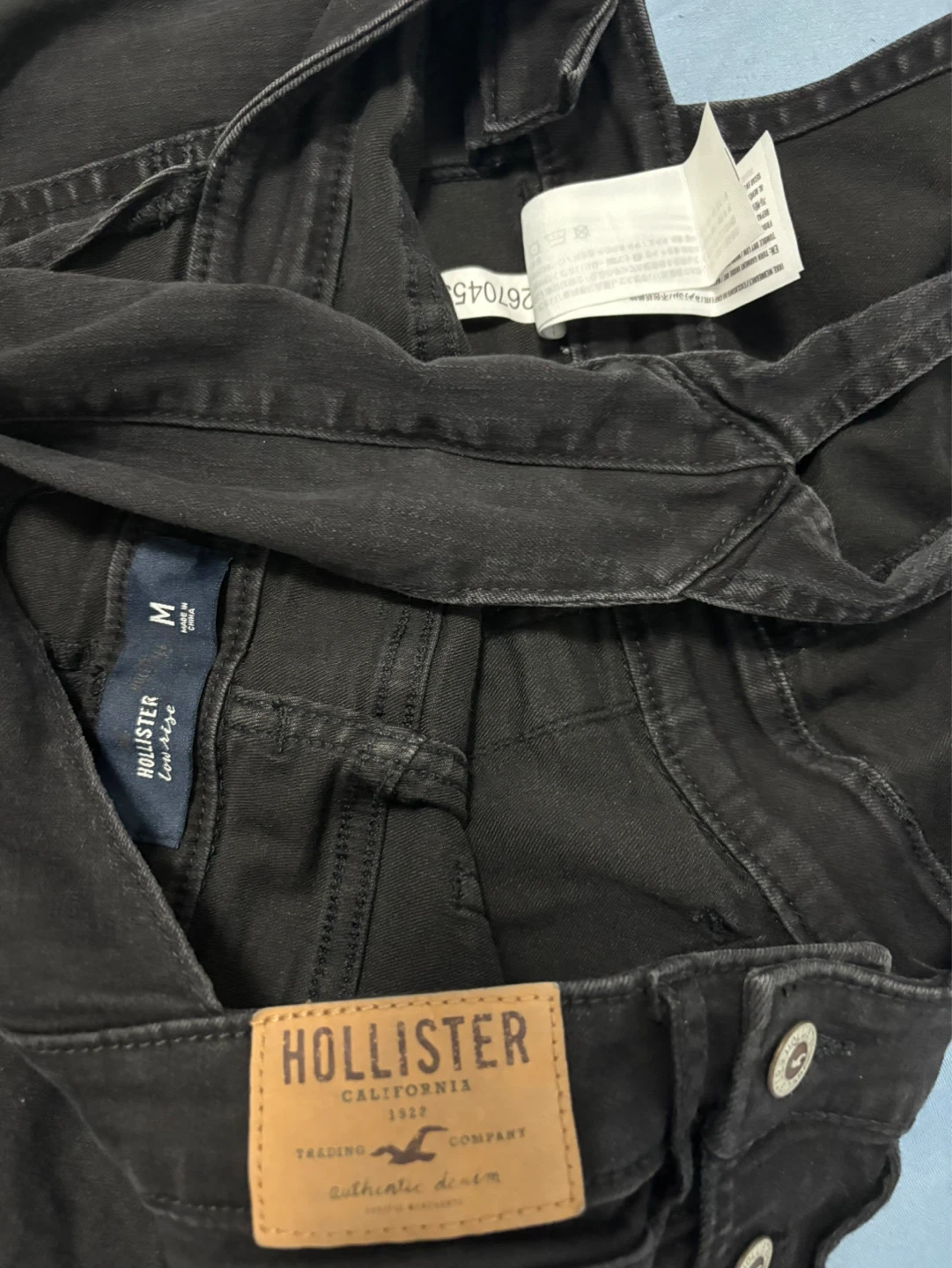 Hollister Brown Denim Short Overalls - photo 4