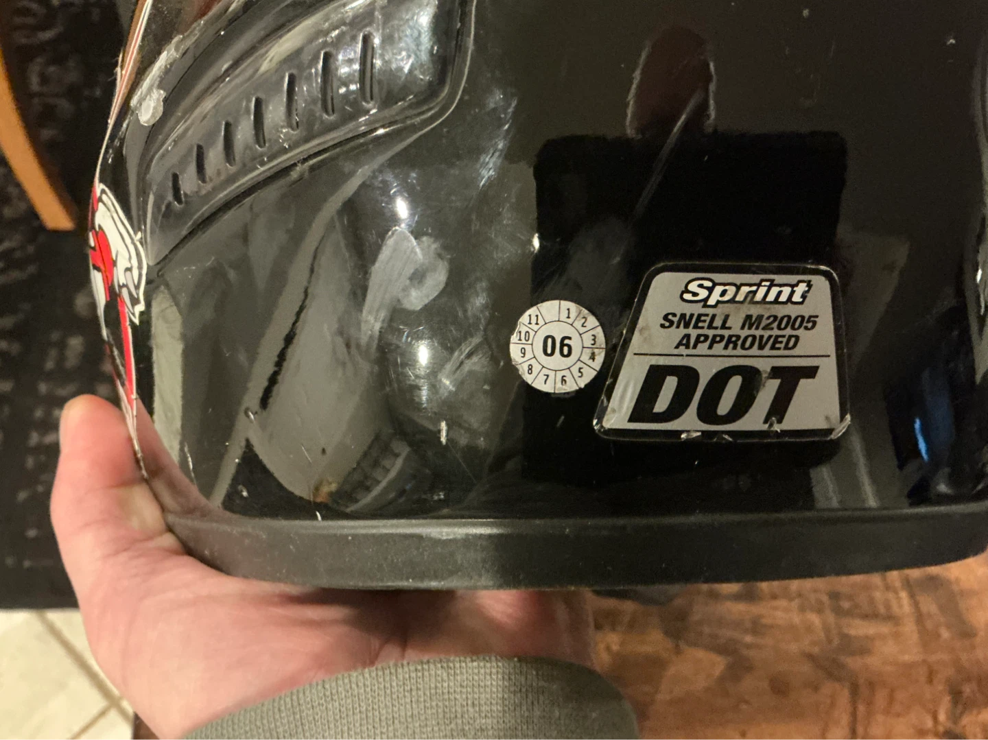 Bell Snell M2005 Approved Motorcycle Helmet - photo 4