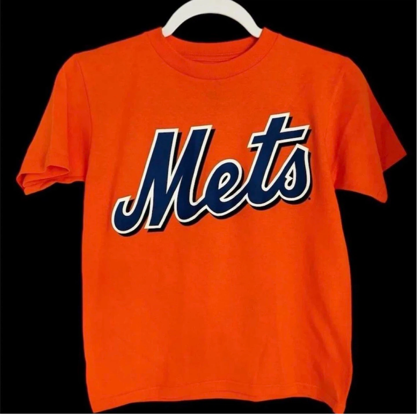 Majestic New York Mets Boys Youth Shirt Size Small