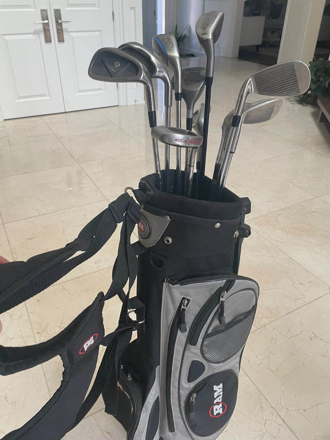 RAM Golf Bag with Assorted Clubs - photo 3