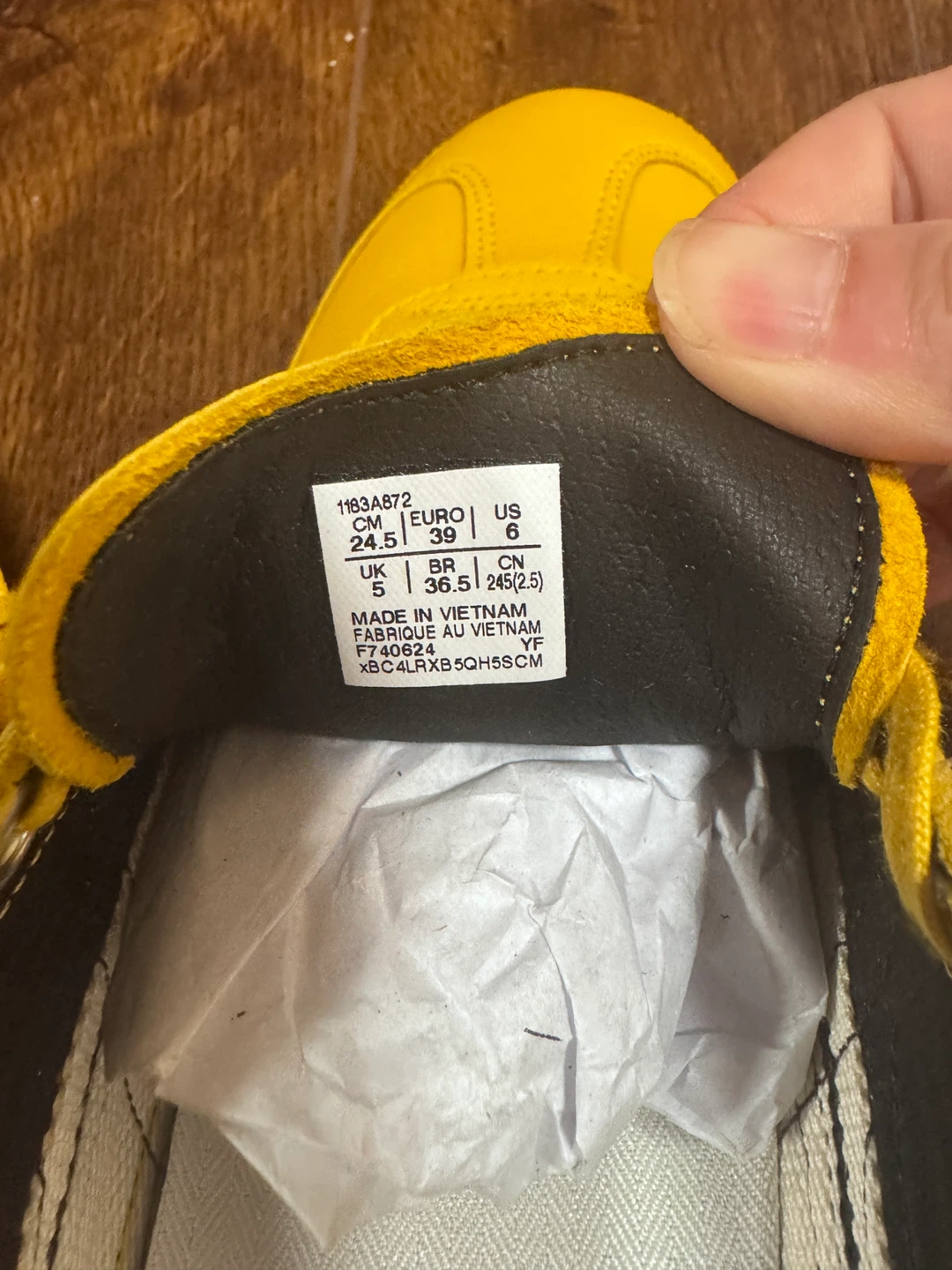 Onitsuka Tiger Yellow Mexico 66 Shoes - photo 4