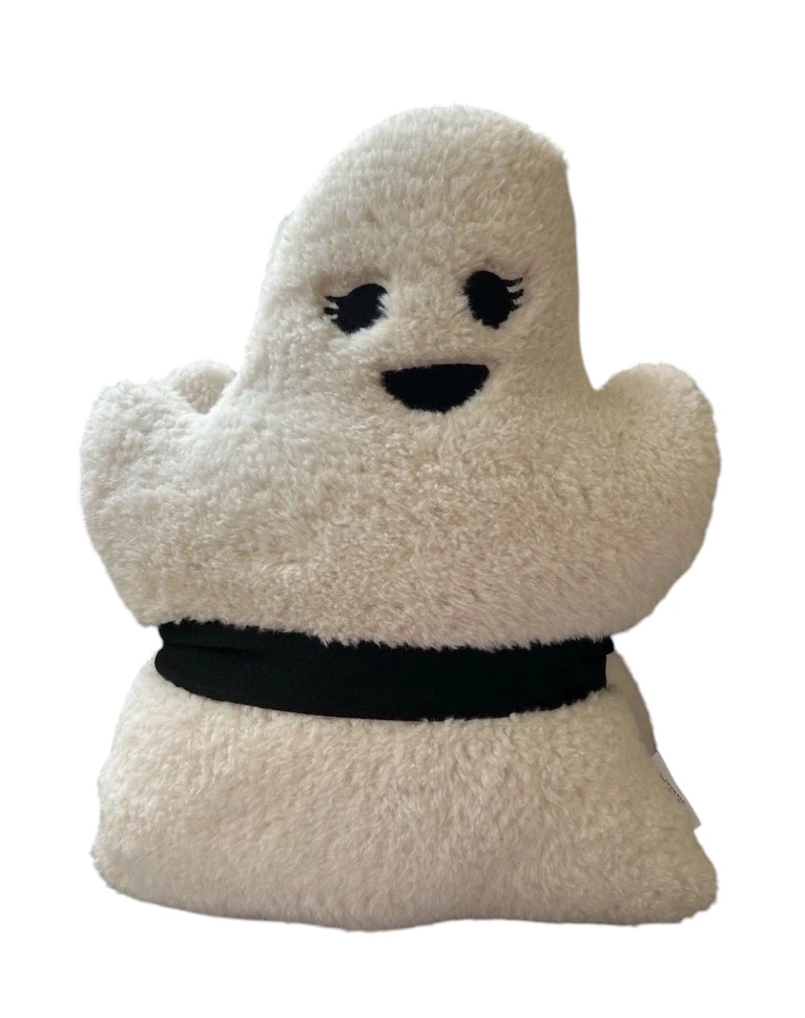 Martha Stewart 16” Plush Sherpa Ghost Pillows Boy & Girl Set - photo 5