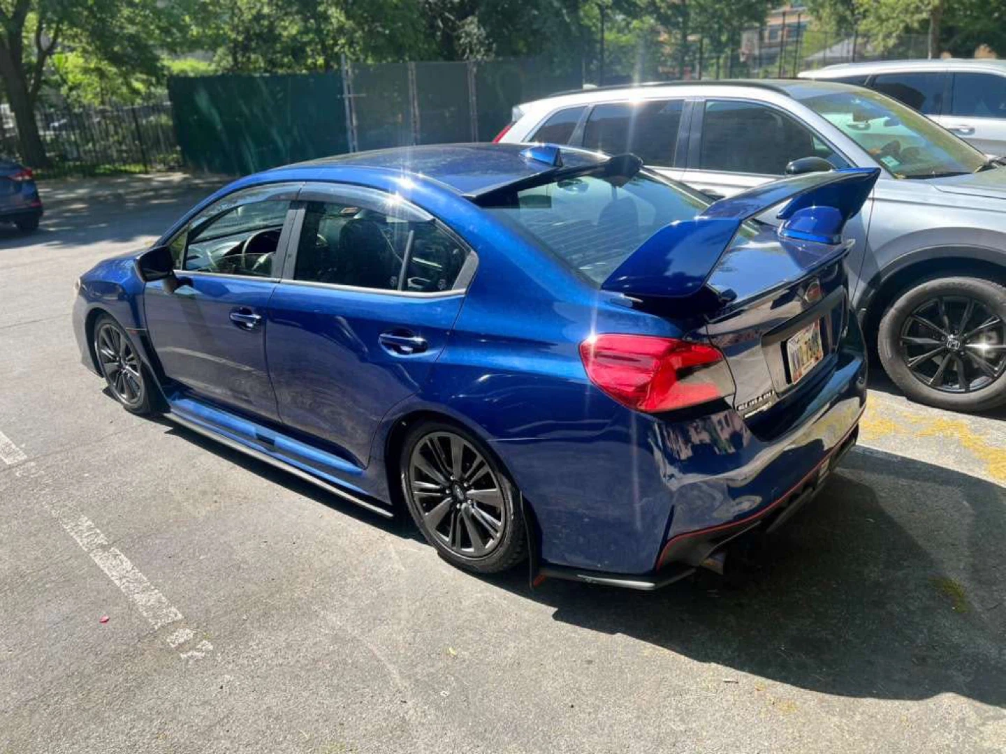 Blue Subaru WRX STI Sedan - photo 3