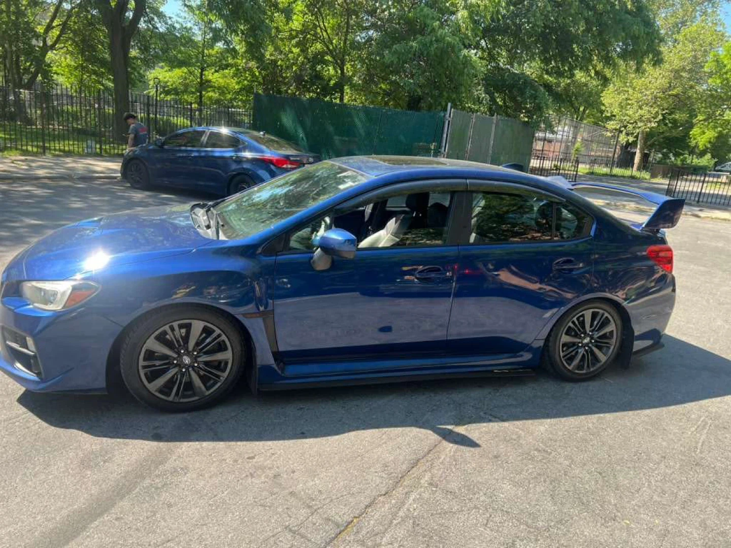 Blue Subaru WRX STI Sedan - photo 4