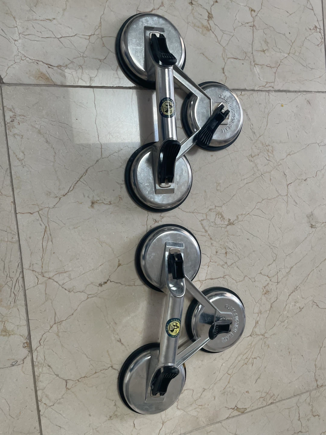 Glass Suction Cup Lifters (Set of 2)