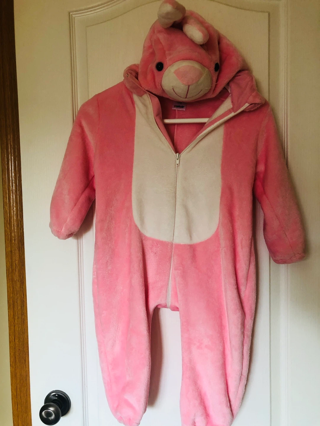 Kids Pink Bunny Costume Pajamas - photo 2