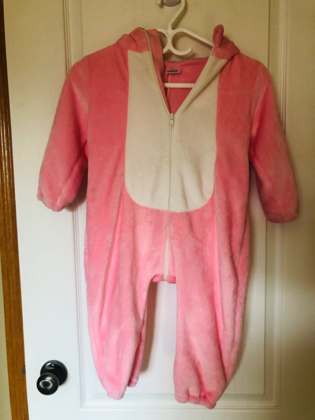 Kids Pink Bunny Costume Pajamas - photo 4