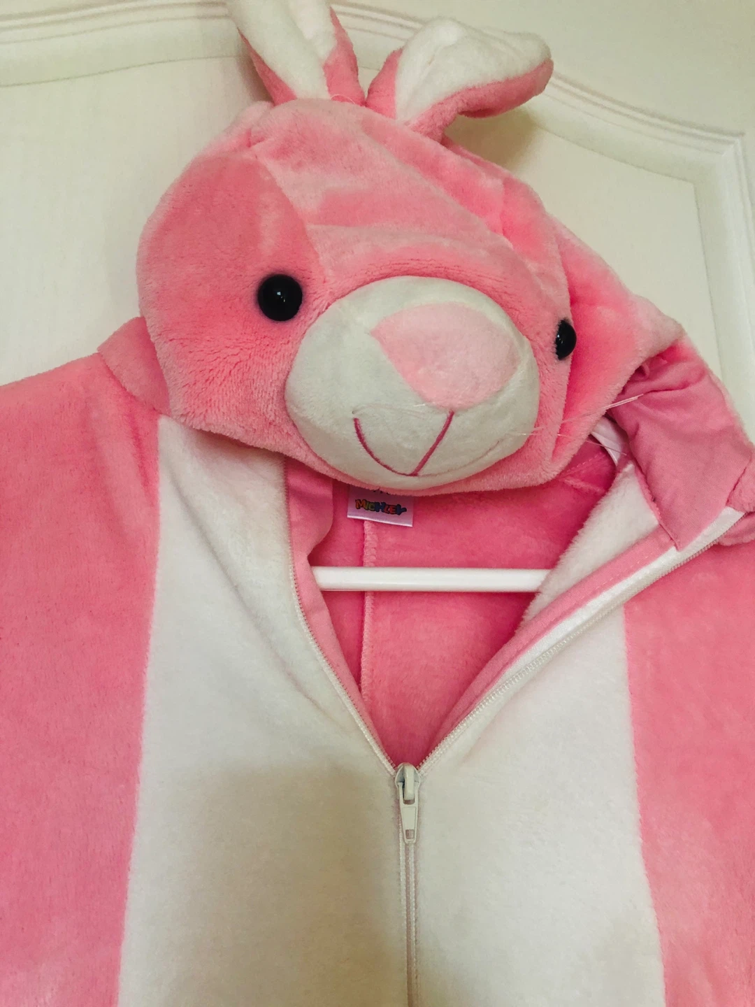 Kids Pink Bunny Costume Pajamas