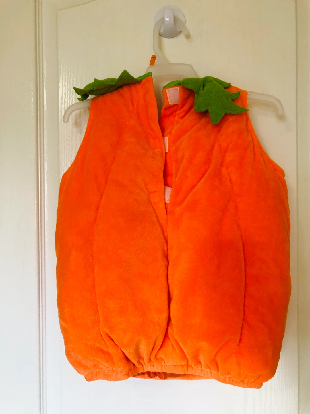 Kids Pumpkin Costume Vest - photo 3