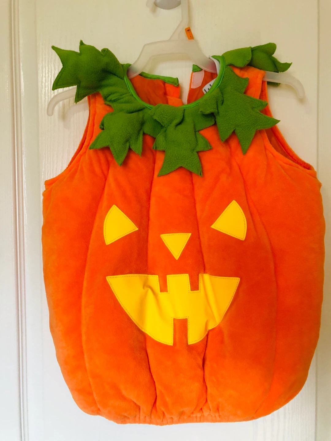 Kids Pumpkin Costume Vest