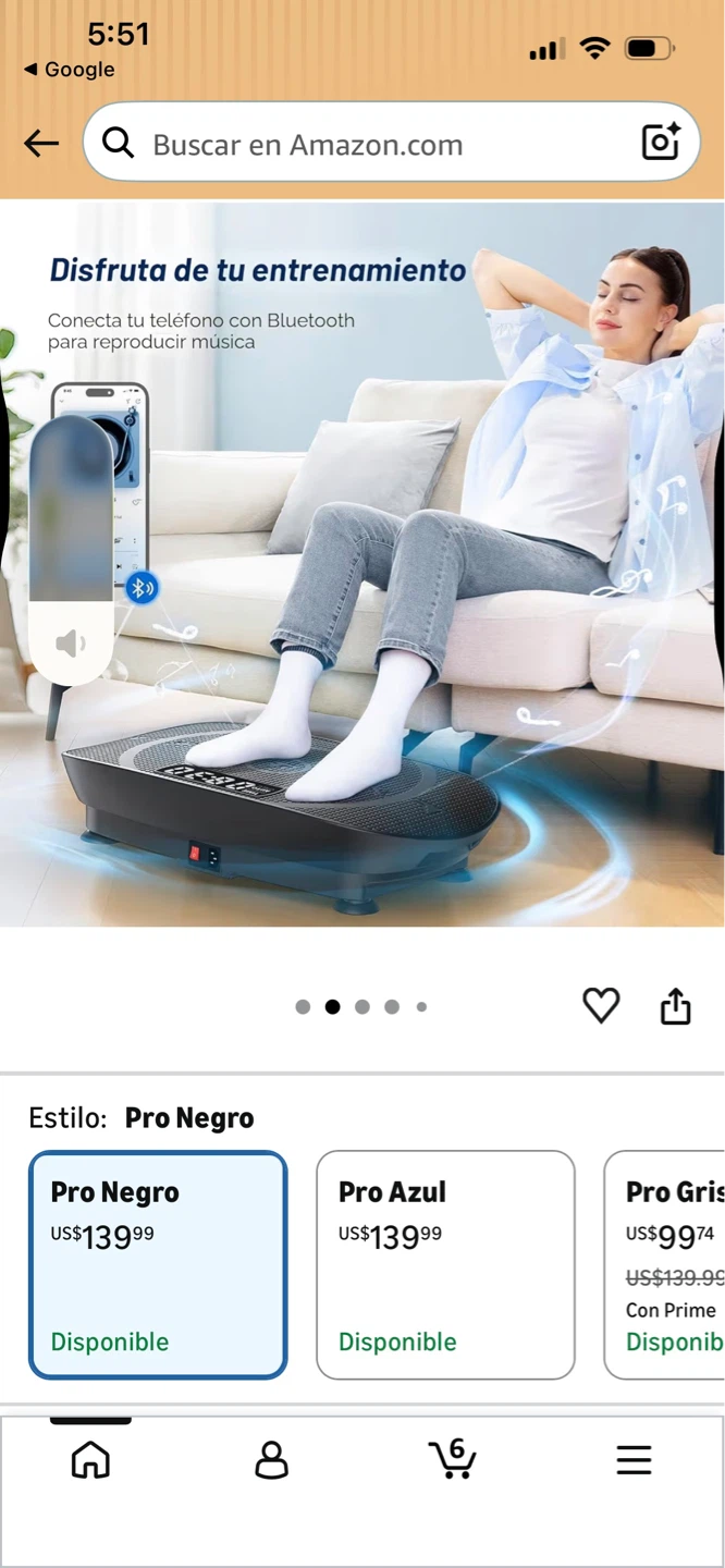 Merach Vibration Plate Pro Negro - photo 2