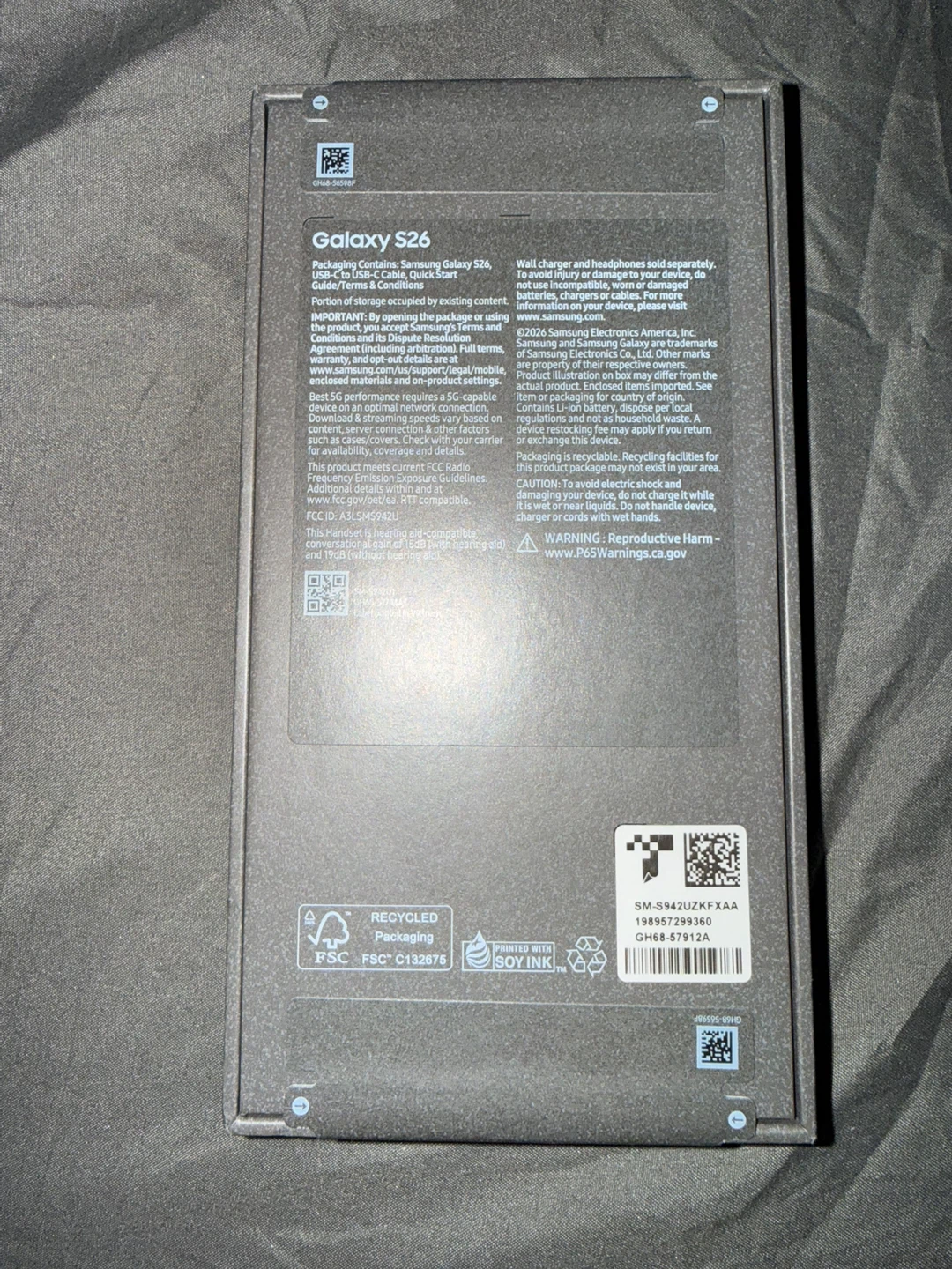 Samsung Galaxy S26 512GB Black - photo 2