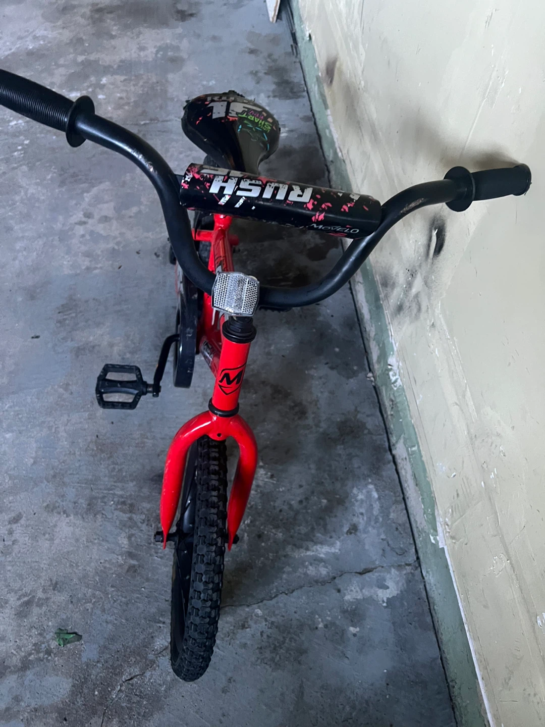 16” Red Movelo Rush Kids Bicycle(fairly new) - photo 3