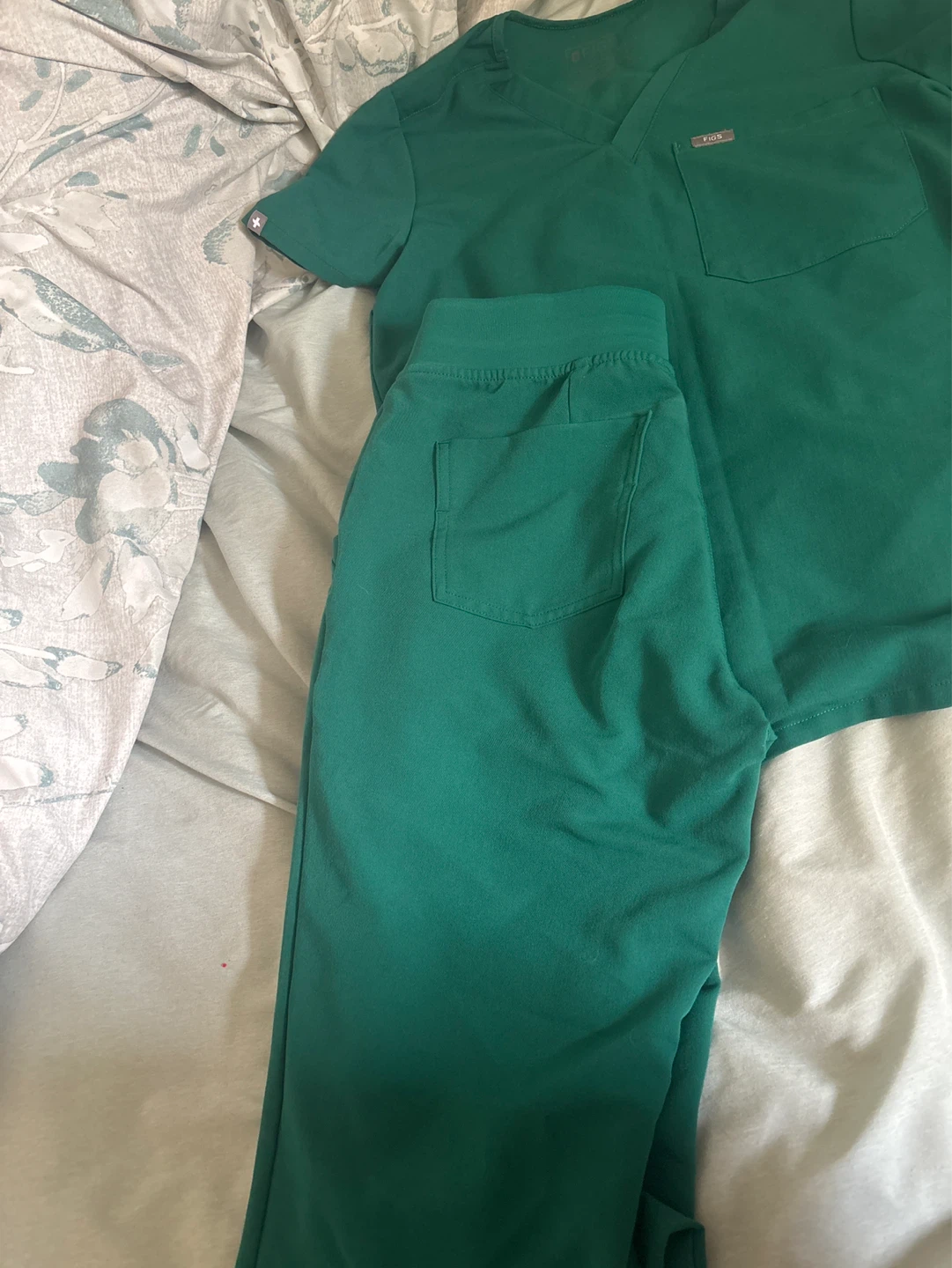 FIGS Scrub Set - Green - photo 2
