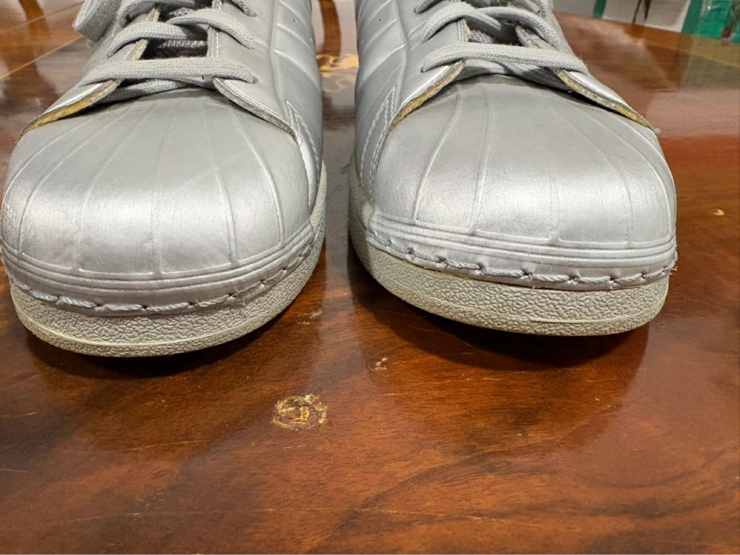 Adidas Superstar Shoes - Silver (Size 12) - photo 2